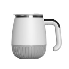 Tasse à café thermique intelligente à agitation-Blanc
