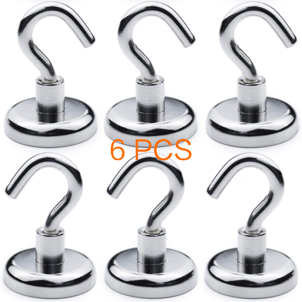Magnetic Hooks For Heavy Duty Applications, Super Strong Neodymium Magnet Hooks, High Quality Anti-Rust Hooks For Wide Application, Easy To Assemble A 9454554152325