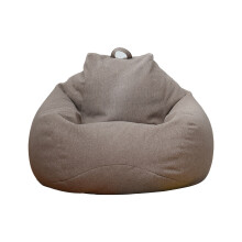Adjustable Furniture Fillers For Stuffed Animal Storage Solutions, Linen Bean Bag Covers With Furniture Renewal Covers For Kids' Room Without Filler
