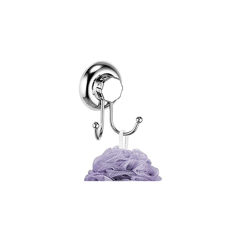 Patented Suction System Stainless Steel Hook, Vacuum Suction Technology Ensures Strong Adhesion To Smooth Surfaces, Damage Free Suction Cup Hooks For 9454554158983