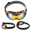Einlagige professionelle Skibrille, winddicht, für 9