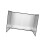 4 Section Nonrust Steel Kitchen Splatters Guards Oil Barrier-45 1