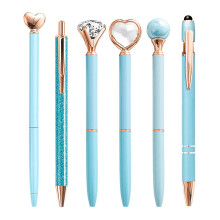 Smooth Writing Oil Pen Ballpoint Pen Ball Pen 0.5mm-Blue