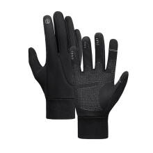 Gloves For Climbing 1 pair snow gloves, warm, thermal, comfortable to wear, shockabsorbing, friendly bicycle gloves for sports(Black,XL) XL black