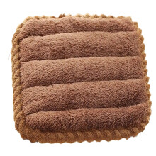Csúszásmentes székpárna egyszínű csíkos mintával, mosható prémium minőségű anyagból, beltéri és kültéri használatra, 30*30CM
