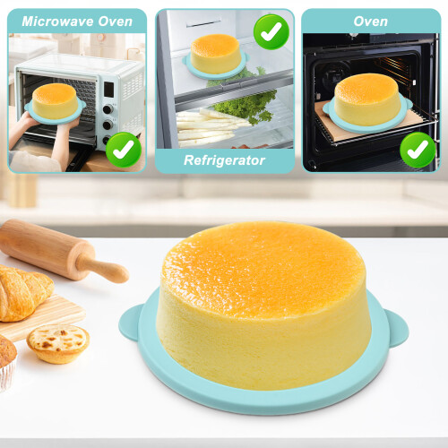 Silicone Cake Mold High Temperatures Resistant Baking Pan For 1