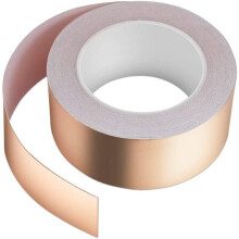 Kopertape 30m x 50mm, Vegdea koperfolietape EMI koperfolietape afschermtape koperfolie kopertape zelfklevende tape slakkentape slakkenbesche
