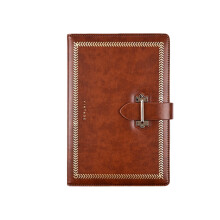 Hardcover PU Leather Notebook Travel Writing Journal 222-brown