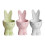 Creative Cartoon Rabbit Eggs Holder Tray For Home-Pink 2