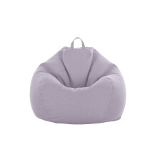 Weicher Premium-Sitzsack mit Organizer, befüllbarer Cord-Sitzsack mit verdecktem Reißverschluss, Aufbewahrungsmöglichkeit für Kuscheltiere für