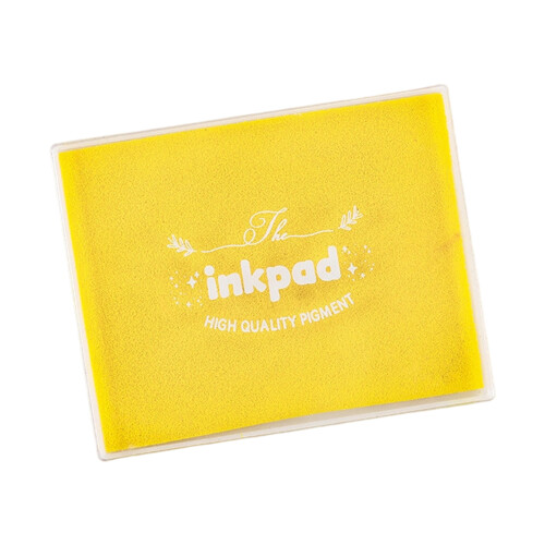 Stamp Pad Assorted Color for Journaling and-lemon yellow