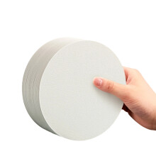 100Pcs Watercolor Drawing Paper 300GSM Fine Texture-12cm round