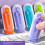 4Pcs Candy Color Sliding Action Eraser Retractable Pencil Eraser 2