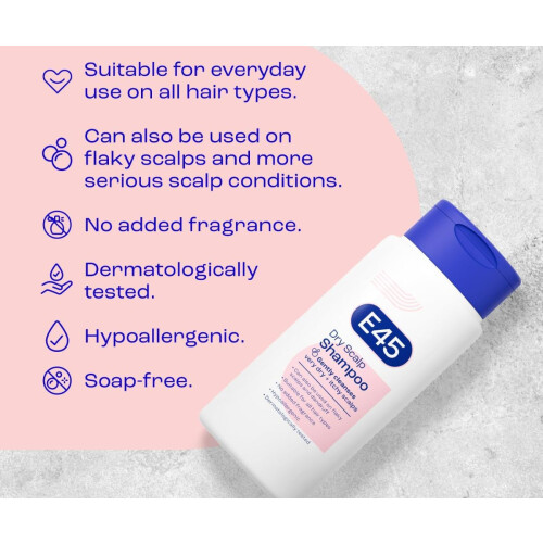 E45 E45 Dry Scalp and Hydrating shampoo 200ML 2