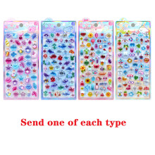 Embossed Decorative Sticker Cartoon Kids Sticker for-4 pictures