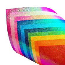 50/100Pcs Multicolor Glittering Paper-Pearlescent paper 100