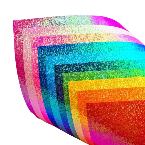 50/100Pcs Multicolor Glittering Paper-Pearlescent paper 100