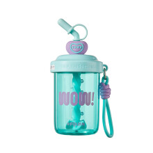 Portable Shaker Cup With BuiltIn Stirring Rod, SpillResistant Lid, Sturdy Construction, Gym And Outdoor Use, Blue