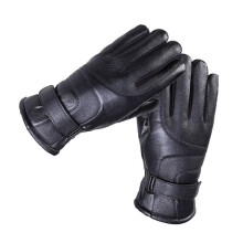 1 Pair Outdoor Gloves Thermal Gloves Racing Gloves Winter Gloves Warm Gloves Climbing Gloves Winter Sports Gloves Windproof Gloves Black