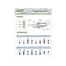Trumpet Chord Chart Portable Trumpet Chord Fingering-small
