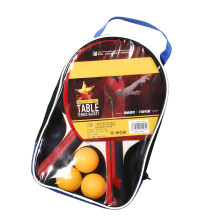 Table Tennis Paddle with 3 Balls, Comfortable Grip Ping Pong Paddle, Training Table, Tennis Bat for , Adults, Sports
