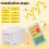 Mini Mating Queen Rearing Nuc Box Foam Material Beekeeping Copulation Accessory Beekeeping Equipment B1 Set 3