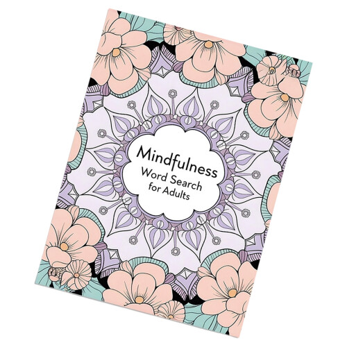 Recycled Paper Word Search Game Book Great for Mindfulness-df