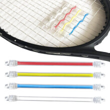 Tennis racket shock absorber, flexible silicone damper for bat string