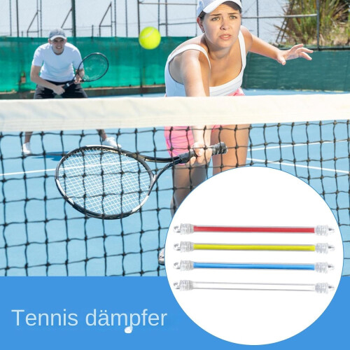 Tennis racket shock absorber, flexible silicone damper for bat string 1