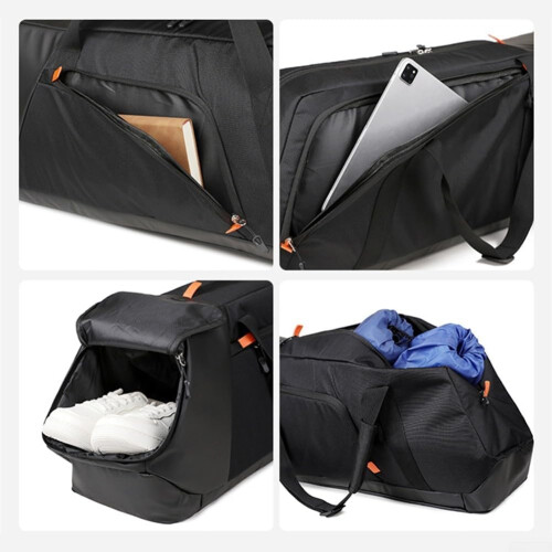 Efficiently Designed Badminton Bag with Ample Storage and Comfortable Straps (Black) 2