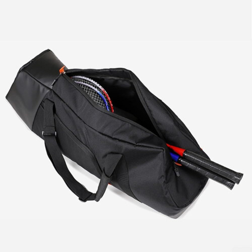 Efficiently Designed Badminton Bag with Ample Storage and Comfortable Straps (Black) 1