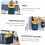 Chopstick Rack Dark Blue Kitchen Flatware Storage With Drainage For Utensil Organization And SpaceSaving Tableware 3