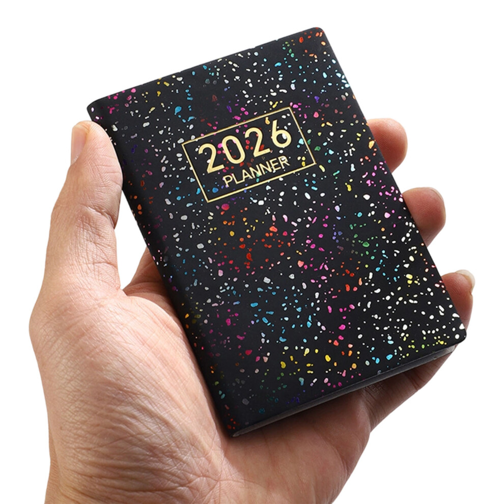 Pocket Notepad Pocket Notebook, Colorful Memo-Starlight Black 7704000414289