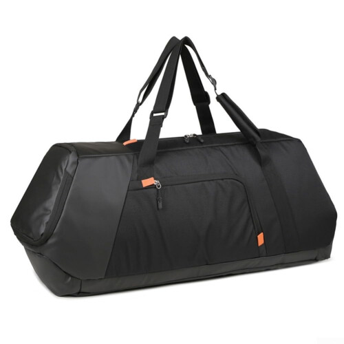 Wearresistant tennis backpack with multiple compartments for all your needs, black
