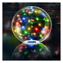 Solar Powered Floating Pool Lights, IP68 Waterproof, Remote Controlled (Colorful)
