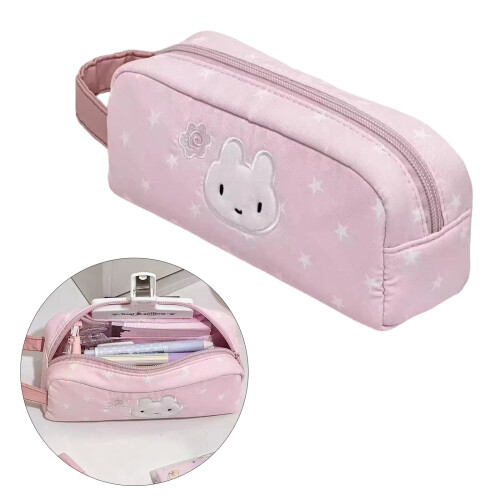 Cartoon Pencil Bag with Portable Handle High Capacity Pencil 1