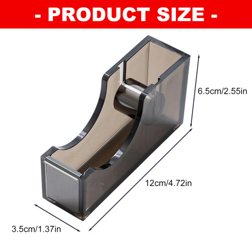 Multifunctionele desktop-tapesnijder Heldere acryltape-dispenser 2