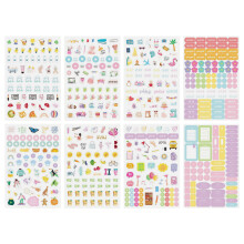Pack of Planning Scrapbooking Sticker Set Daily Planners Monthly