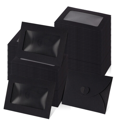 50Pcs Project Pocket Document Organizers Set for Office-Black
