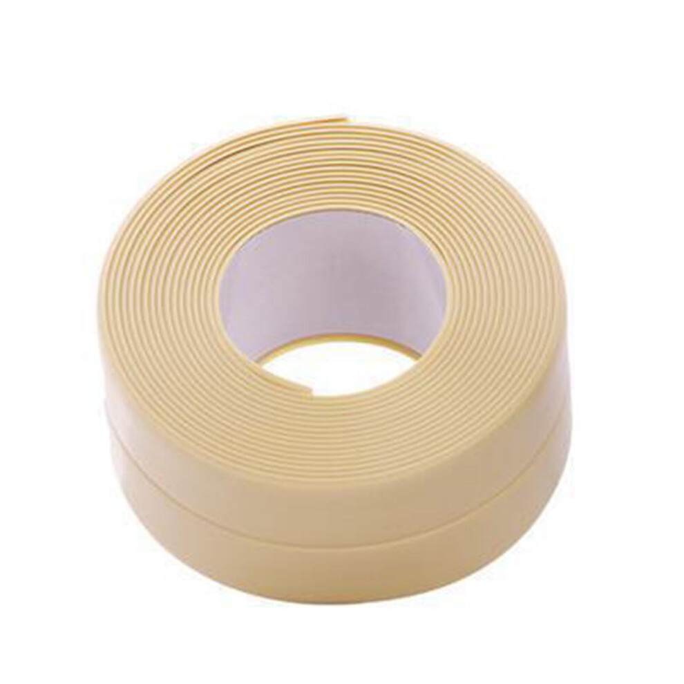 Kitchen Caulk Tape Sealant Adhesive For Wall Sealing Bathroom Corners Countertops Sinks 9323874427485