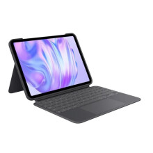 Keyboard case - Logitech - Combo Touch - AZERTY - For iPad Pro 11 inches (M4 and M5)(2024 and 2025) - Graphite