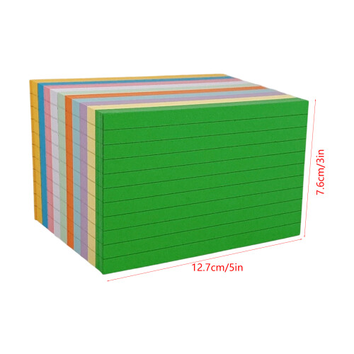 10 Pack Adhesive Stick Note Office School Essential Bright 10 2
