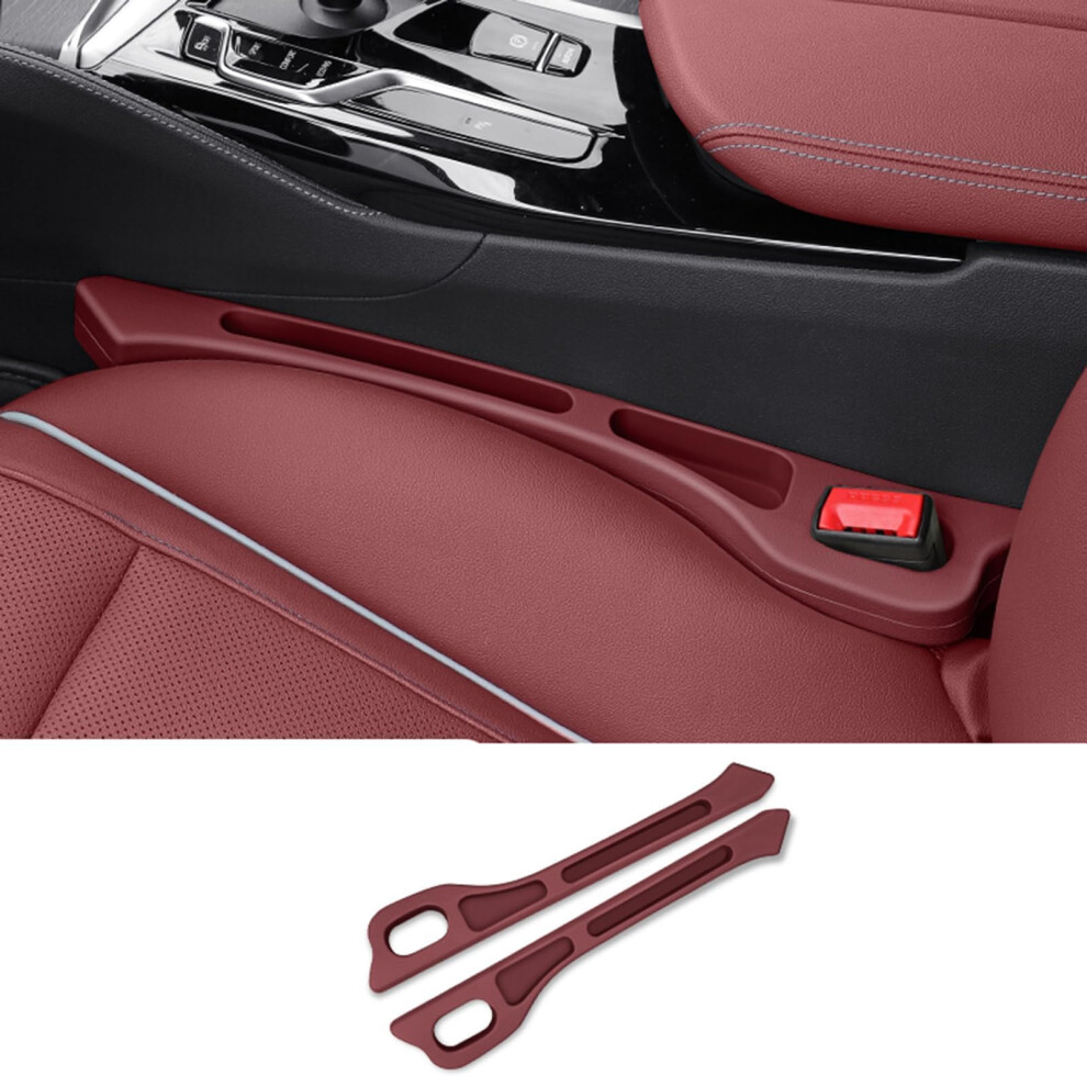 2 Pack Car Seat Gap Filler For Suzuki Scross 20172023, Waterresistant Side Organizer Red 9001264128050