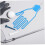 Golf glove holder durable frame training accessory drying rack hook on blue 4