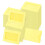 50Pcs Kraft Papers Envelopes with Latches Closure Pocket-Yellow 1