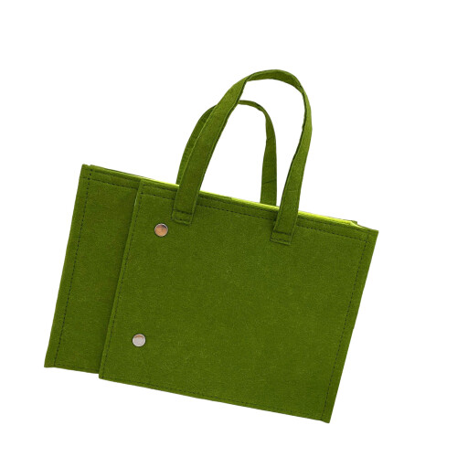 Modern Foldable Storage Case With Roomy Compartment-Green