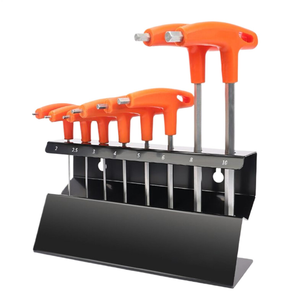 Wrench Storage Heavy Duty Hexagonal Wrench Holder For Wall Mounted Tool Rack Space Saving Organizer For Workshop Garage 9067246312886