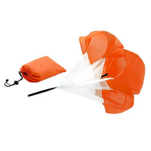 Sprint Parachute Resistance Training Speed Chute Running Fitness Brown