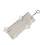 Easy to Clean Keychain Card Case Compacts Stylish Design-White 1