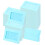 50Pcs Kraft Papers Envelope Cardboard Envelope Pocket-Blue 1